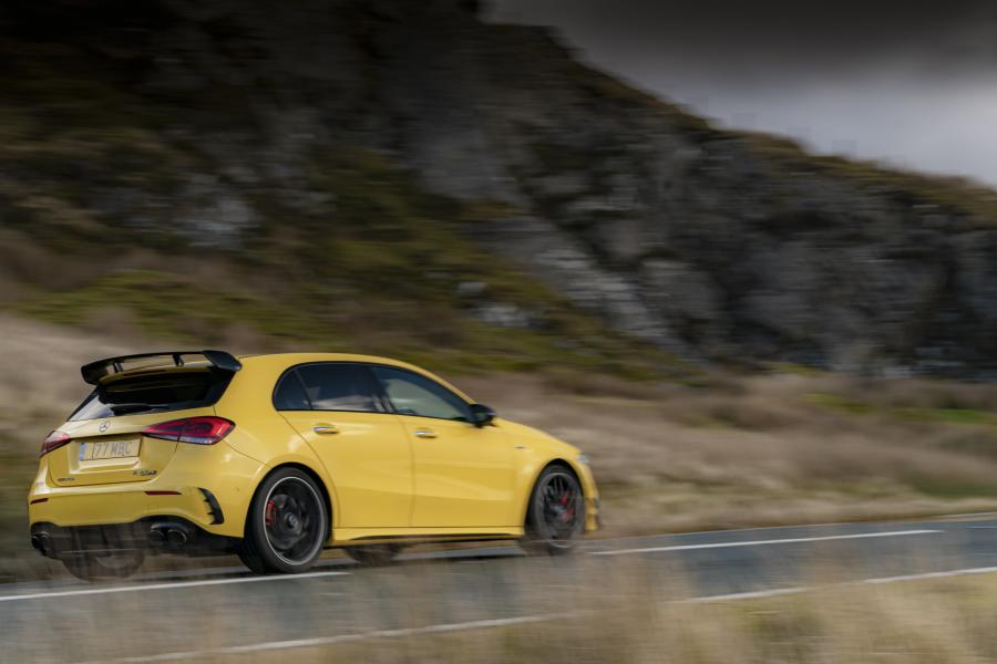  Mercedes-AMG A45 S 4Matic+ Aerodynamic Package (W177) 2019 года  (UK) (фото 43 из 68)